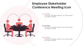 Employee Stakeholder Conference Meeting Icon