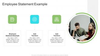 Employee Statement Example In Powerpoint And Google Slides Cpb