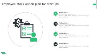 Employee Stock Option Plan For Startups