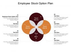 Employee stock option plan ppt powerpoint presentation portfolio master slide cpb