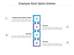 Employee stock option scheme ppt powerpoint presentation styles images cpb