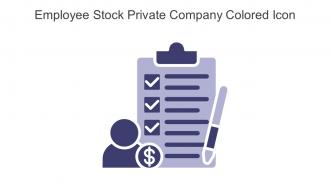Employee Stock Private Company Colored Icon In Powerpoint Pptx Png And Editable Eps Format