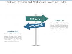 Employee strengths and weaknesses powerpoint slides