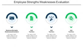 Employee Strengths Weaknesses Evaluation Ppt Powerpoint Presentation Gallery Cpb