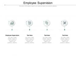 Employee supervision ppt powerpoint inspiration layout ideas cpb