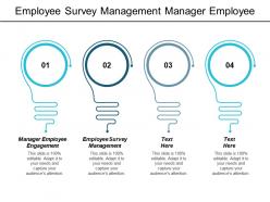 Employee survey management manager employee engagement virtual communication work cpb
