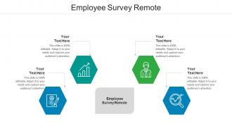 Employee Survey Remote Ppt Powerpoint Presentation Slides Professional Cpb