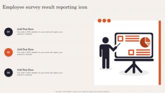Employee Survey Result Reporting Icon
