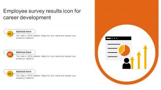 Employee Survey Results Icon For Career Development