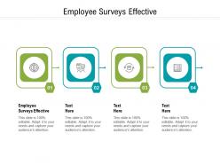 Employee surveys effective ppt powerpoint presentation portfolio designs cpb