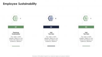 Employee Sustainability In Powerpoint And Google Slides Cpb