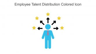 Employee Talent Distribution Colored Icon In Powerpoint Pptx Png And Editable Eps Format