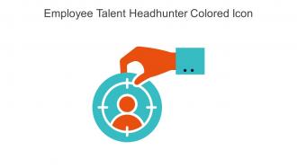 Employee Talent Headhunter Colored Icon In Powerpoint Pptx Png And Editable Eps Format