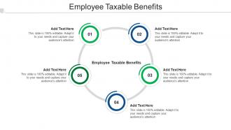 Employee Taxable Benefits Ppt Powerpoint Presentation Professional Example Cpb