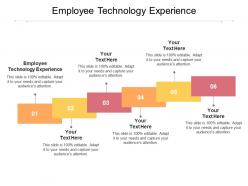 Employee technology experience ppt powerpoint presentation portfolio gridlines cpb