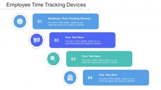 Employee Time Tracking Devices Ppt Powerpoint Presentation Professional Ideas Cpb