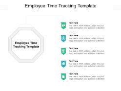 Employee time tracking template ppt powerpoint presentation slides graphic tips cpb