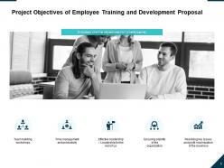 Employee training and development proposal powerpoint presentation slides