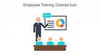 Employee Training Colored Icon In Powerpoint Pptx Png And Editable Eps Format