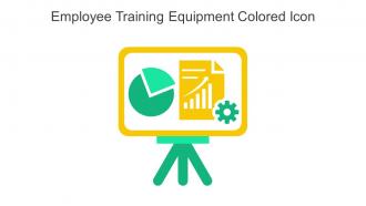 Employee Training Equipment Colored Icon In Powerpoint Pptx Png And Editable Eps Format