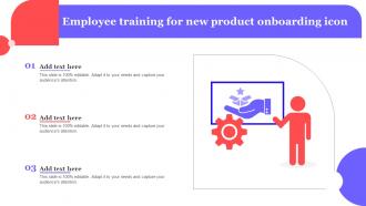Employee Training For New Product Onboarding Icon