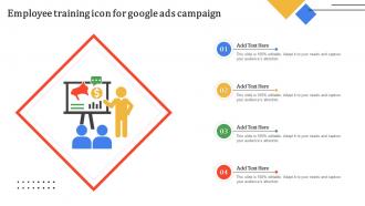 Employee Training Icon For Google Ads Campaign