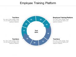Employee training platform ppt powerpoint presentation show picture cpb
