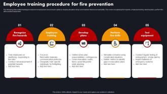Employee Training Procedure For Fire Prevention