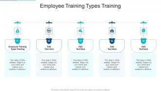 Employee Training Types Training In Powerpoint And Google Slides Cpb