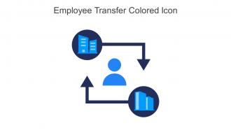 Employee Transfer Colored Icon In Powerpoint Pptx Png And Editable Eps Format