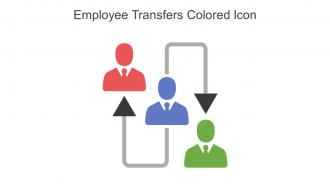 Employee Transfers Colored Icon In Powerpoint Pptx Png And Editable Eps Format