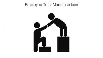 Employee Trust Monotone Icon In Powerpoint Pptx Png And Editable Eps Format