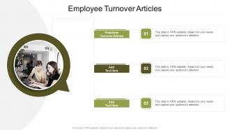 Employee Turnover Articles In Powerpoint And Google Slides Cpb