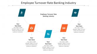 Employee Turnover Rate Banking Industry Ppt Powerpoint Presentation Icon Information Cpb