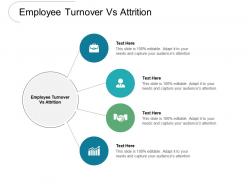 Employee turnover vs attrition ppt powerpoint presentation outline cpb