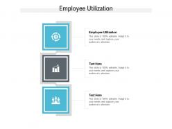 Employee utilization ppt powerpoint presentation ideas slides cpb