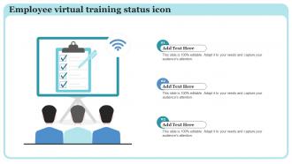 Employee Virtual Training Status Icon