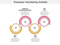 Employee volunteering activities ppt powerpoint presentation styles graphics cpb