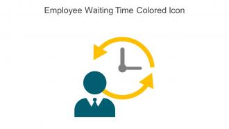 Employee Waiting Time Colored Icon In Powerpoint Pptx Png And Editable Eps Format