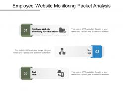 Employee website monitoring packet analysis ppt powerpoint presentation ideas clipart cpb