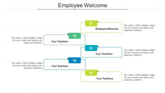 Employee welcome ppt powerpoint presentation layouts examples cpb