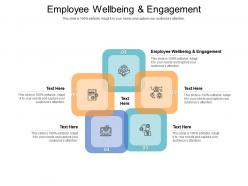 Employee wellbeing and engagement ppt powerpoint gallery cpb