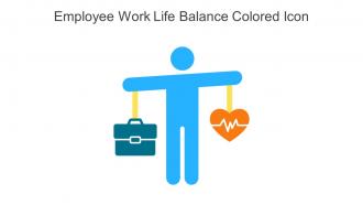 Employee Work Life Balance Colored Icon In Powerpoint Pptx Png And Editable Eps Format