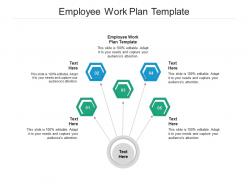 Employee work plan template ppt powerpoint presentation layouts demonstration cpb