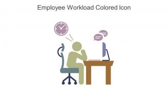 Employee Workload Colored Icon In Powerpoint Pptx Png And Editable Eps Format