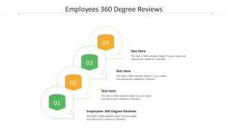 Employees 360 degree reviews ppt powerpoint presentation professional skills cpb