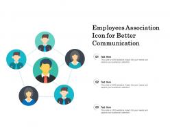 Employees association icon for better communication