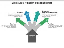 Employees authority responsibilities ppt powerpoint presentation outline elements cpb
