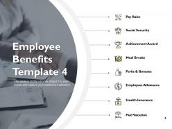Employees Benefit Package Management Powerpoint Presentation Slides