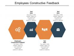 Employees constructive feedback ppt powerpoint presentation infographic template samples cpb